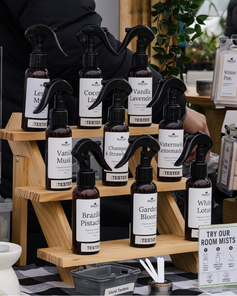 Behind the scenes at Harlequin Candles